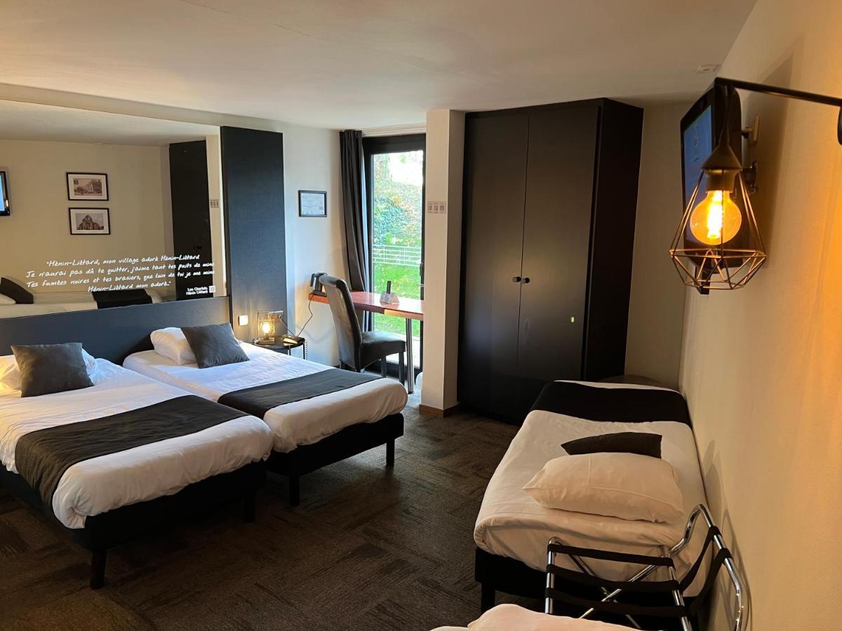 Logis Hotel Restaurant Des Acacias Lille Neuville En Ferrain Невиль-ан-Феррен Экстерьер фото